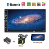 Auto Stereo 7018b 2 Din Pantalla Táctil Cámara Mirrorlink