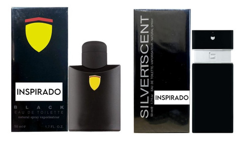 Kit 2 Perfume Contratip F.black E Sivercent Importado