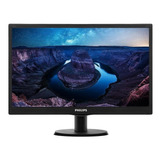 Monitor Philips V 193v5lhsb2 Lcd 18.5  Negro Hdmi Vga 60hz