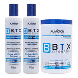 Kit Btx Orghanic Plancton Alinhamento Profissional Salão