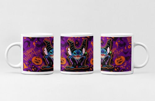 Taza Stitch Halloween