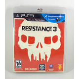 Resistance 3 Ps3 Mídia Física