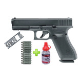 Pistola Aire Comprimido Glock 17 Blowback + Kit Completo