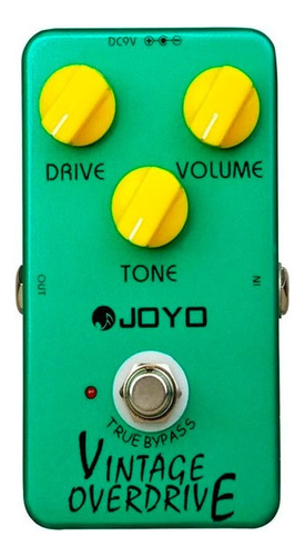 Efectos Pedal De Guitarra Joyo Jf-01 Vintage Overdrive