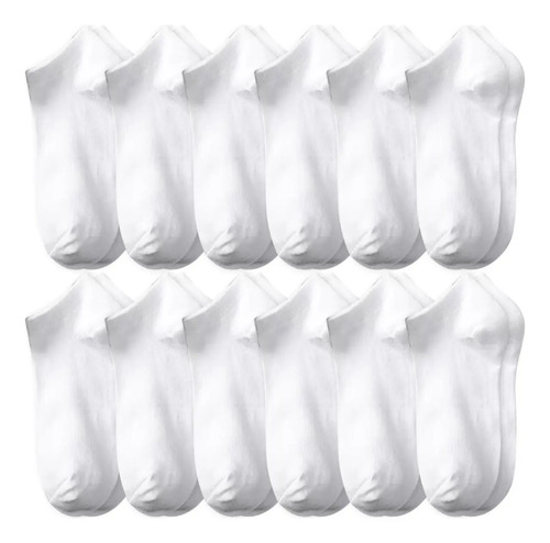 Calcetines Cortos 12 Pares Hombre Mujer Tines Moda Ca023 Am7 | MercadoLibre