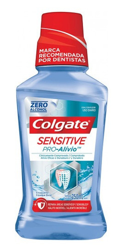 Antisséptico Bucal Colgate Sensitive Pro-alívio S/alco 250ml