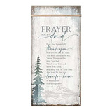 Señales - Prayer For My Dad Wood Plaque Inspiring Quote 6 3-