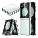 Funda Para Samsung Galaxy Z Flip 5 Anti Golpes Transparente