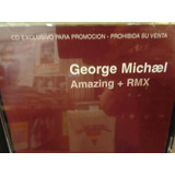 George Michael Amazing + Rmx Cd Promo 2 Pop Rock