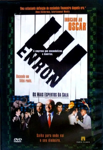 Enron Os Mais Espertos Da Sala Dvd Original Lacrado