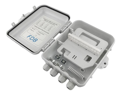 Caja Divisora Atadura De Cables Tornillo De Expansión