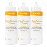 Tripack Gel Alta Viscosidad Ultragel Plus 750ml Envio Gratis