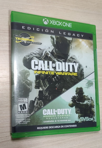 Jogo Call Of Duty Infinite Edição Legacy Warfare Xbox One !!