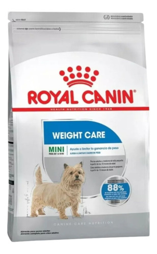Royal Canin Mini Weight Care 3 Kg Perros El Molino