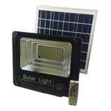 Reflector Led 150w Luz Solar Panel Y Control Remoto Incluido