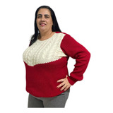 Blusa Tricô Plus Size 