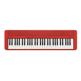 Teclado Musical Casiotone Cts1 Ct-s1 Rojo Casio Red