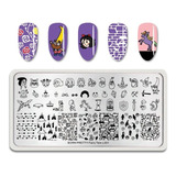 Born Pretty Placa Sello Uñas Stamping Bp-l001 Fairy Tale