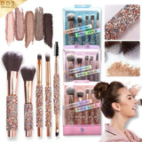 Set De Brochas X5 Diamante Glitter Maquillaje Makeup Profesi