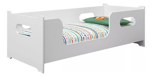 Cama Carrro Para Quarto Com Colchão Infantil Montesssoriana