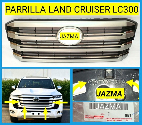 Land Cruiser Lc 300  Repuestos Faro Parrilla Rejilla  Foto 2