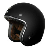 Casco Para Moto Abierto Origine Negro Mate