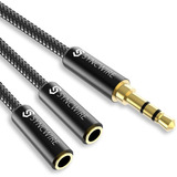 Cable Splitter Syncwire 3.5mm Male A 2 Puertos 3.5mm Female