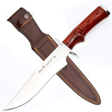 Cuchillo Muela Hunter 17r Madera Funda Caza España C