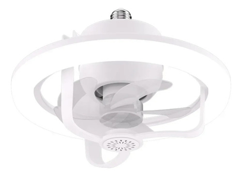 Lampara Ventilador Foco Led Rgb Socket Directo 360 Grados