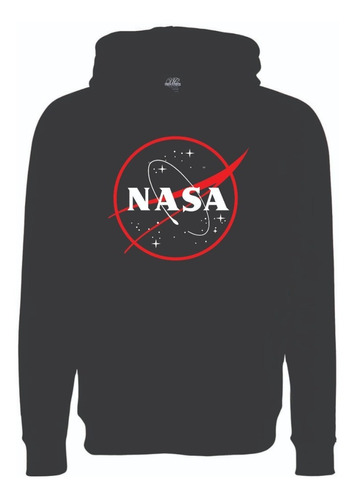 Sudadera Nasa Logo 2 Con Gorro Envío Gratis 