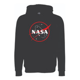 Sudadera Nasa Logo 2 Con Gorro Envío Gratis 