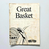 Manual Great Basketball Original Sega Master System