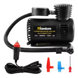 Compressor De Ar Automotivo 300psi 70w Titanium Cor Unic