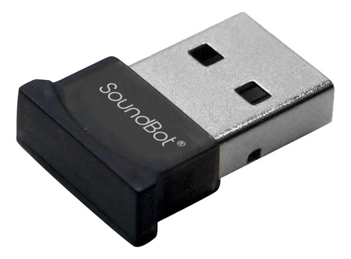 Adaptador Usb Bluetooth 4.0 Soundbot Sb342-blk