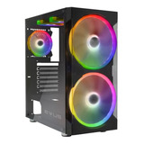 Gabinete Gamer Evus Rgb Argb G-20 Superflow C/ 5 Coolers