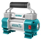 Compresor De Aire Portátil 12v Doble Pistón Total Ttac2506