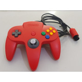 Controle Original Vermelho P/ Nintendo 64 N64 Usado C/ N.f.