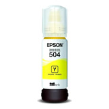 Tinta Epson T504 Amarillo Original L4150