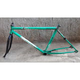 Quadro Caloi Cruiser Safari Verde Aro 26 Caixa 45mm