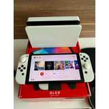 Nintendo Switch Oled + Jogos + Controle + Case