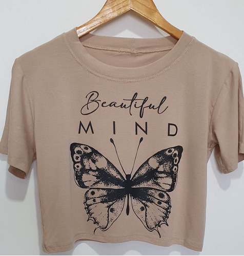 Camiseta Cropped Tshirt Blusa Estampado