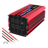 Inversor De Corriente 7000w 24v/110v60hz Múltiples Enchufe