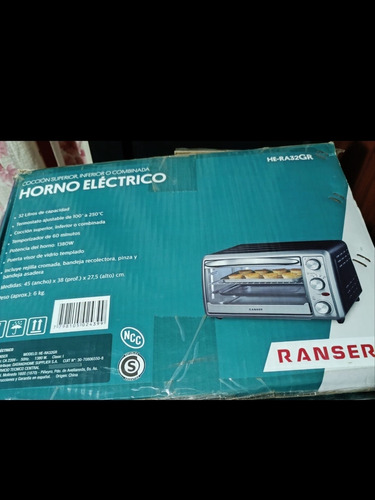 Horno Eléctrico... Un Solo Uso Excelente Estado. 