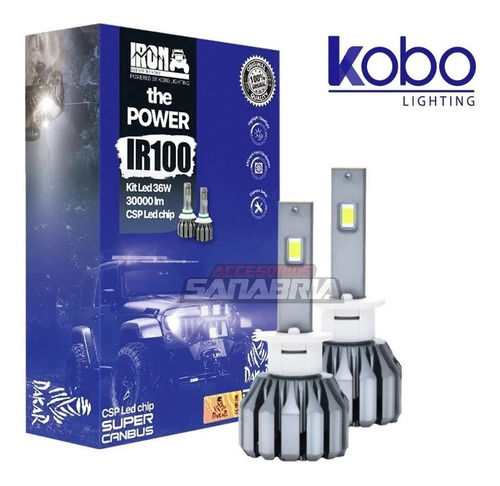 Kit Led Cree Kobo Ir100 Chip Csp Canbus Alta Gama Exigentes 