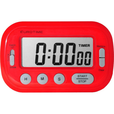 Temporizador Digital Eurotime con Imán para Cocina y Deporte | MercadoLibre
