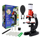Microscópio Infantil Pedagógico Portátil Cientista Ciência