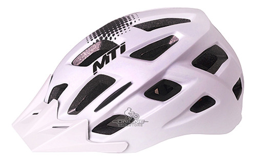 Casco Bicicleta Mtb Ruta Mti Street Luz Seguridad Ventilado