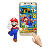 Invitación Digital De Super Mario Bros Con Botones 