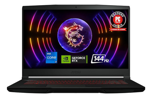 Msi Thin Gf63 15.6  144hz Portátil Para Juegos: 12th Gen Int