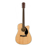 Guitarra Electroacústica Fender Cd 60sce Natural- Oferta!